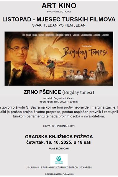 Art kino 30.10.2025.