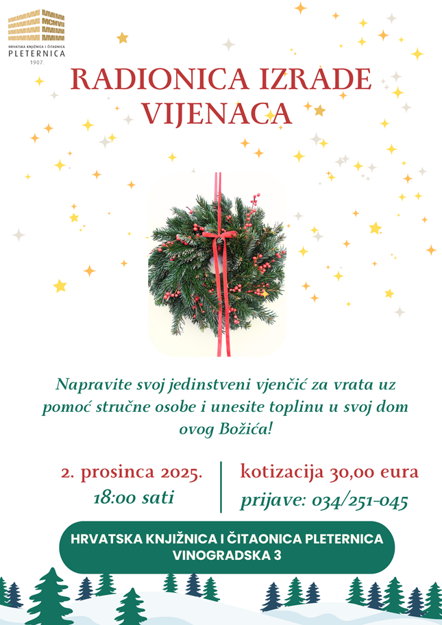 Radionica izrade vijenaca