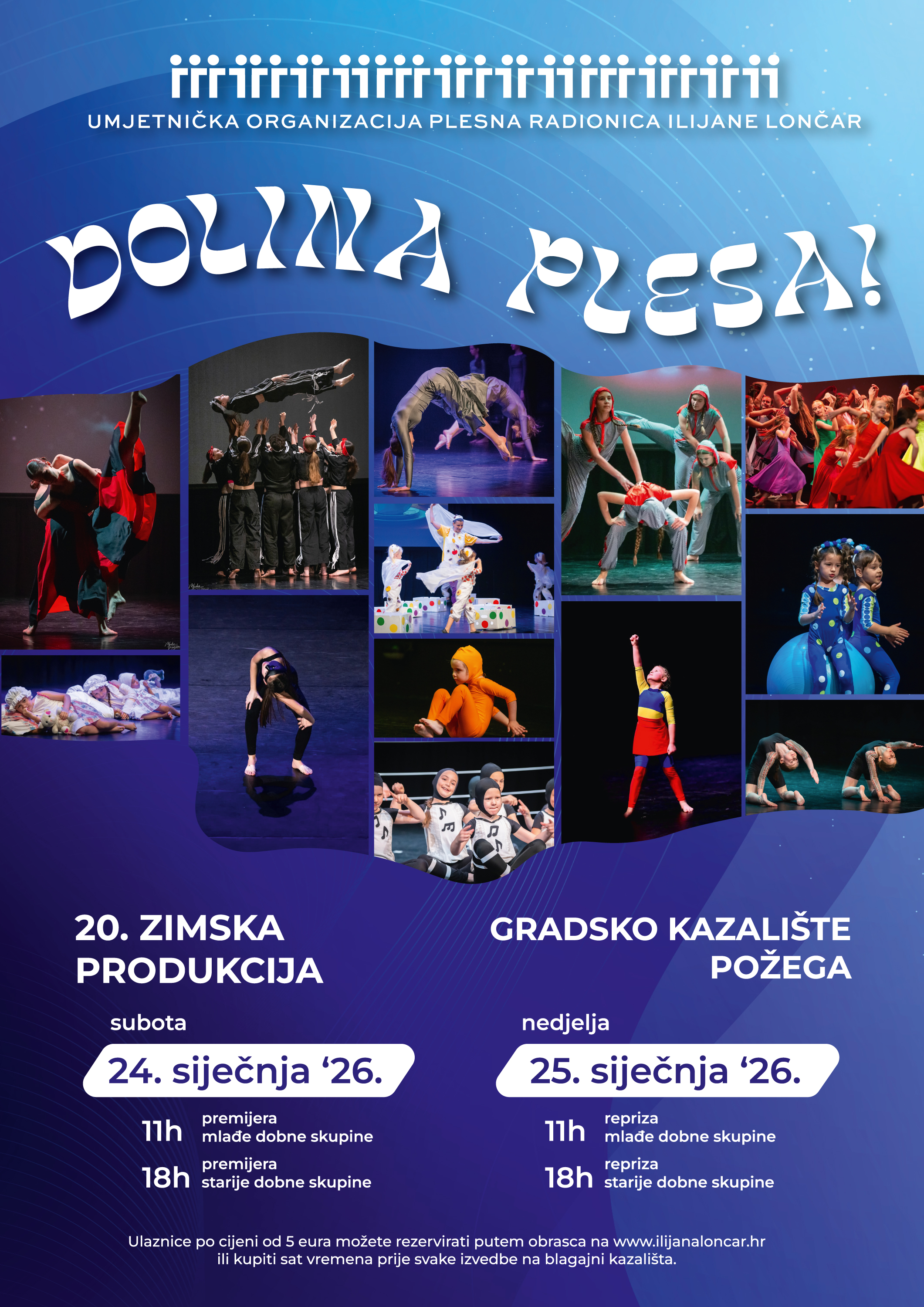 Dolina Plesa - 20. Zimska produkcija UO Plesna radionica Ilijane Lončar