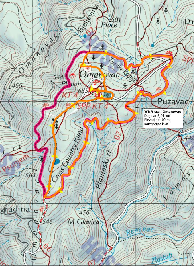 Walk&Run trail Omanovac