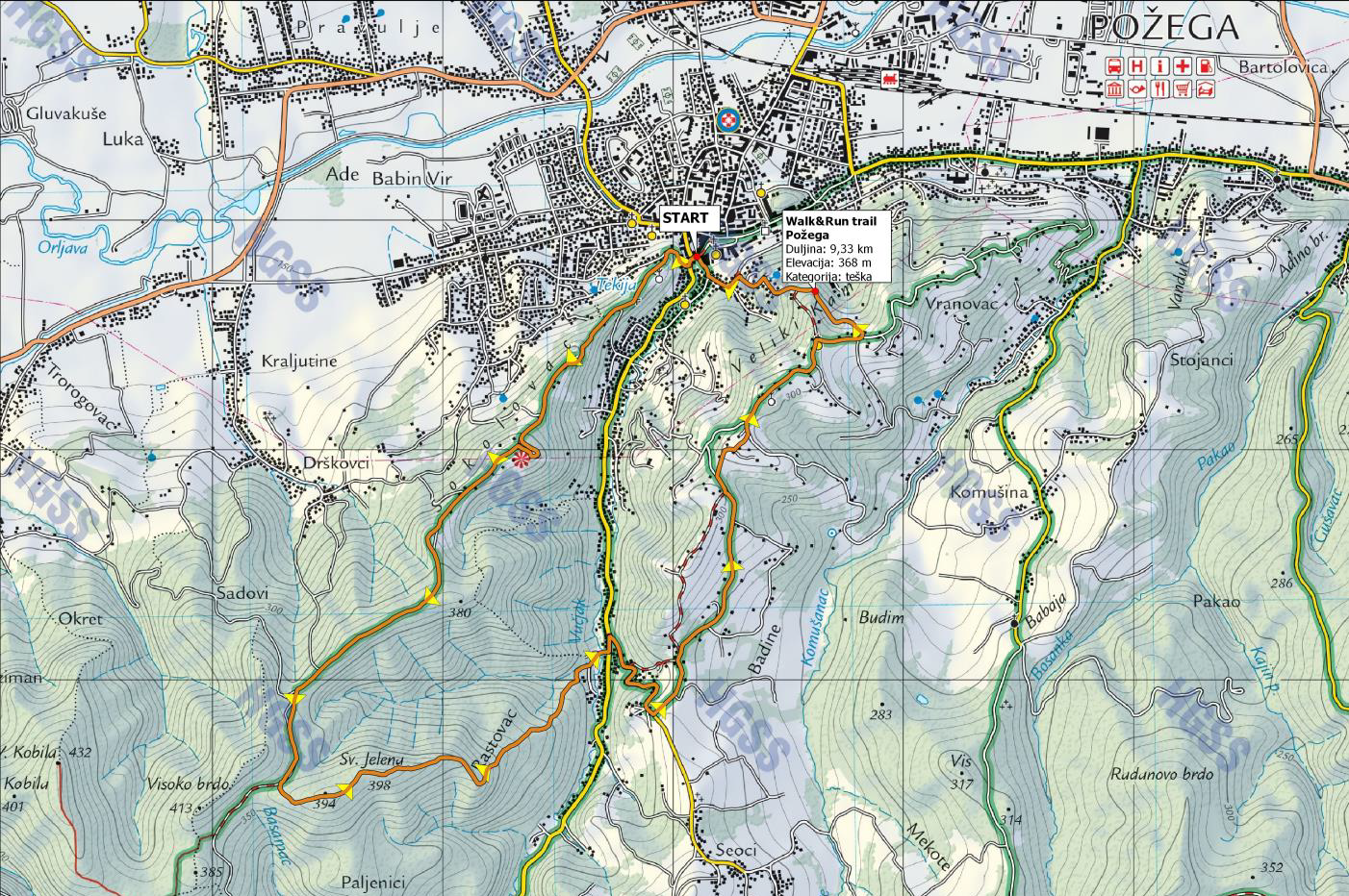 Walk&Run trail Požega