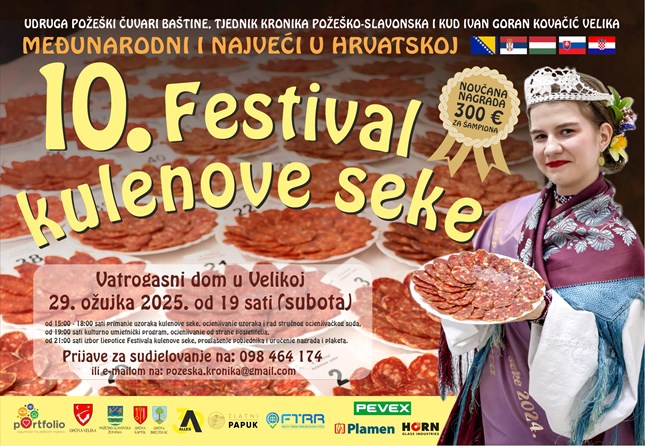 10. Festival kulenove seke