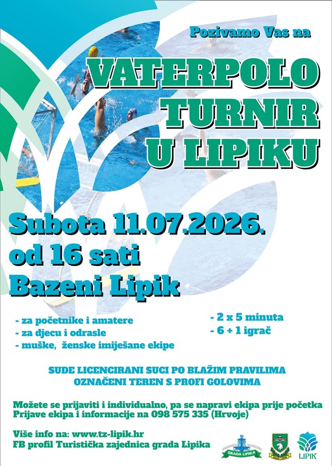 Vaterpolo turnir Lipik 2026.