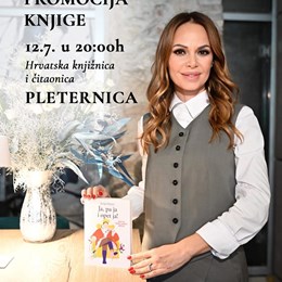 Josipa Pavičić PROMOCIJA KNJIGE Pleternica