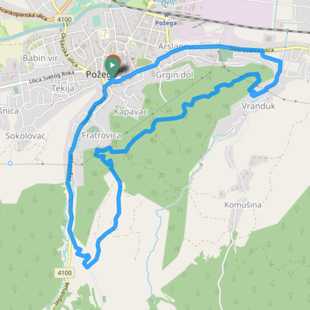 Požeška gora – Zelena