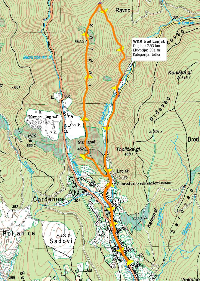 Walk&Run trail Lapjak