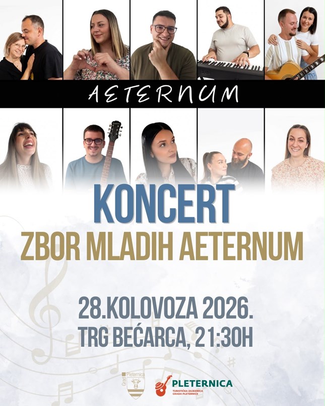 Koncert zbora mladih Aeternum