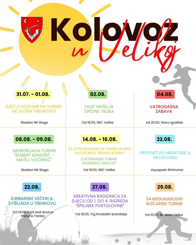 Kolovoz u Velikoj 2026