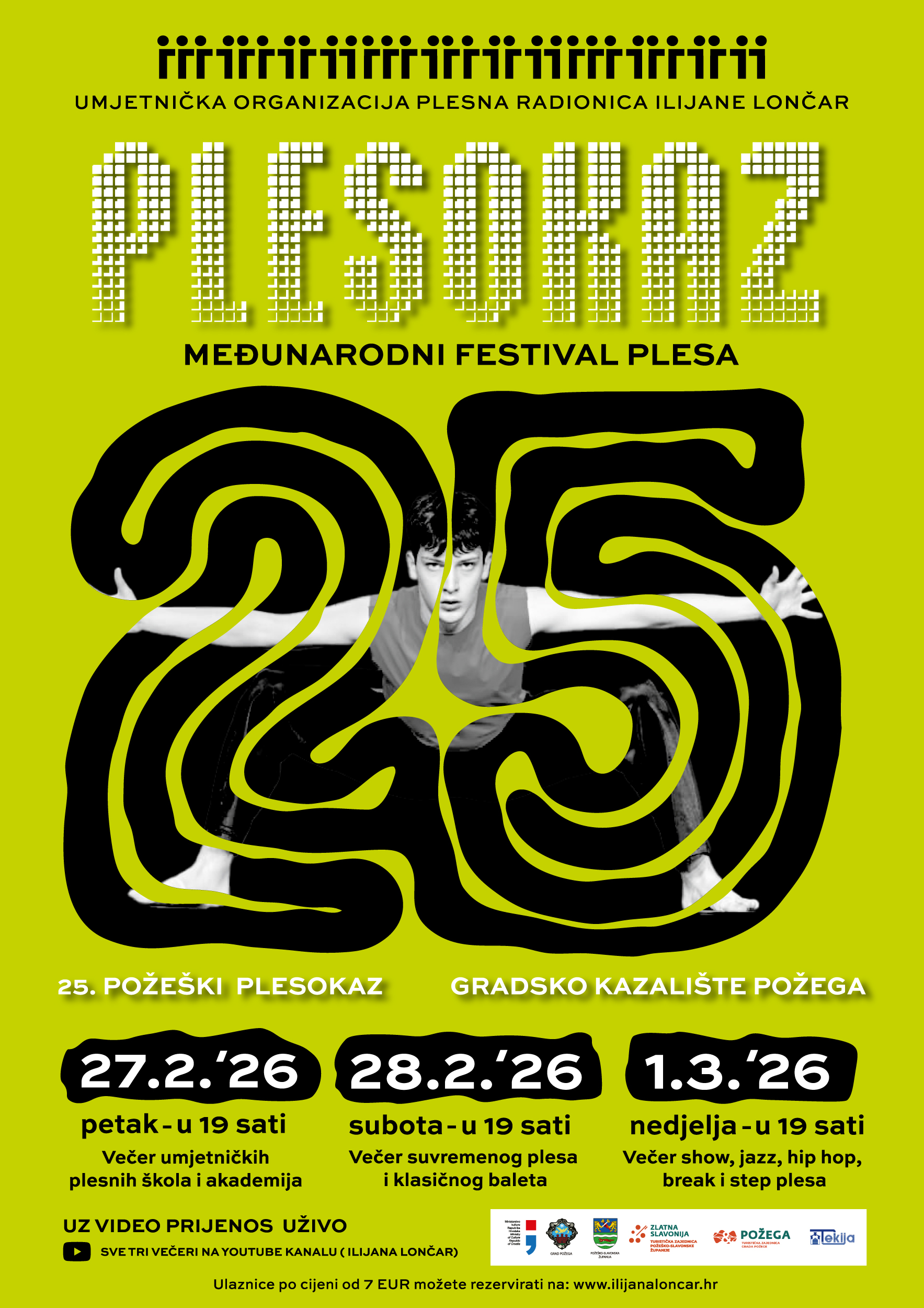 25. POŽEŠKI PLESOKAZ - MEĐUNARODNI FESTIVAL PLESA