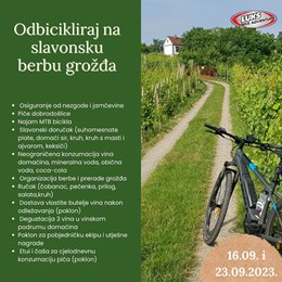 Odbicikliraj Na Slavonsku Berbu Grožđa