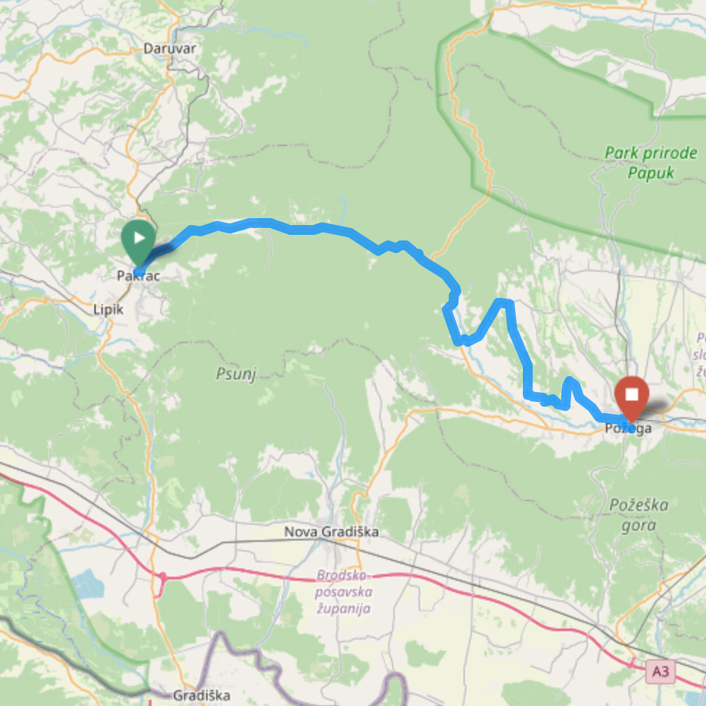 Pakrac - Požega
