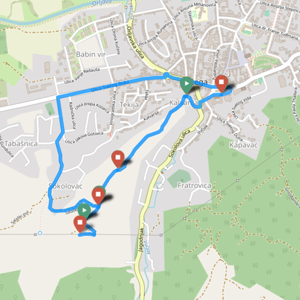 Požeška gora – Domovinski križ