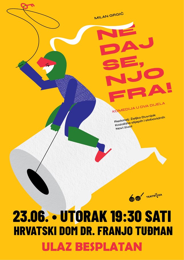 Predstava "Ne daj se, Njofra"