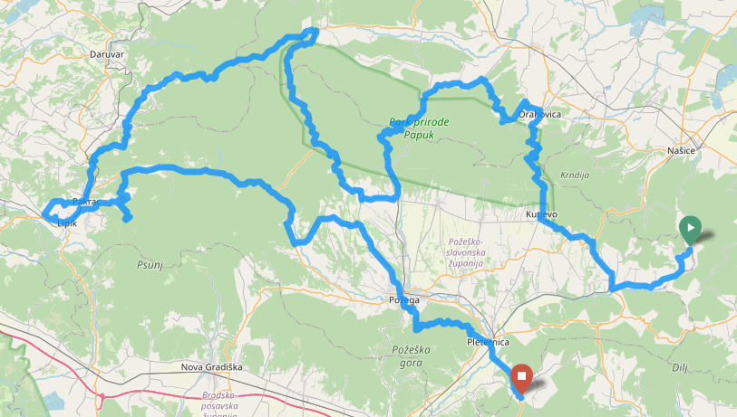 Požeško-slavonska ruta