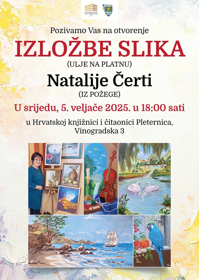 Izložba slika Natalije Čerti