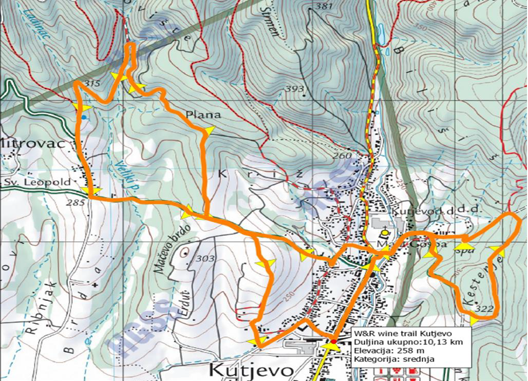 Walk&Run wine trail Kutjevo
