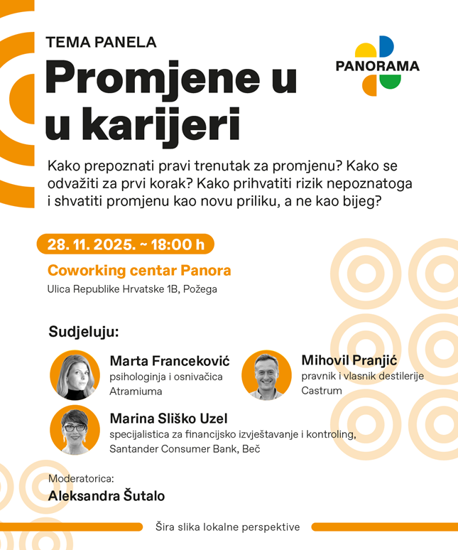 Promjene u karijeri u fokusu nove Panorame