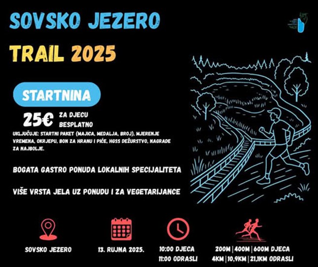 Sovsko jezero trail 2025.