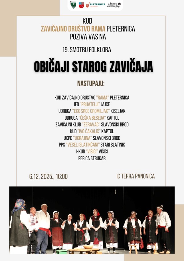 19. smotra ''Običaji starog zavičaja''