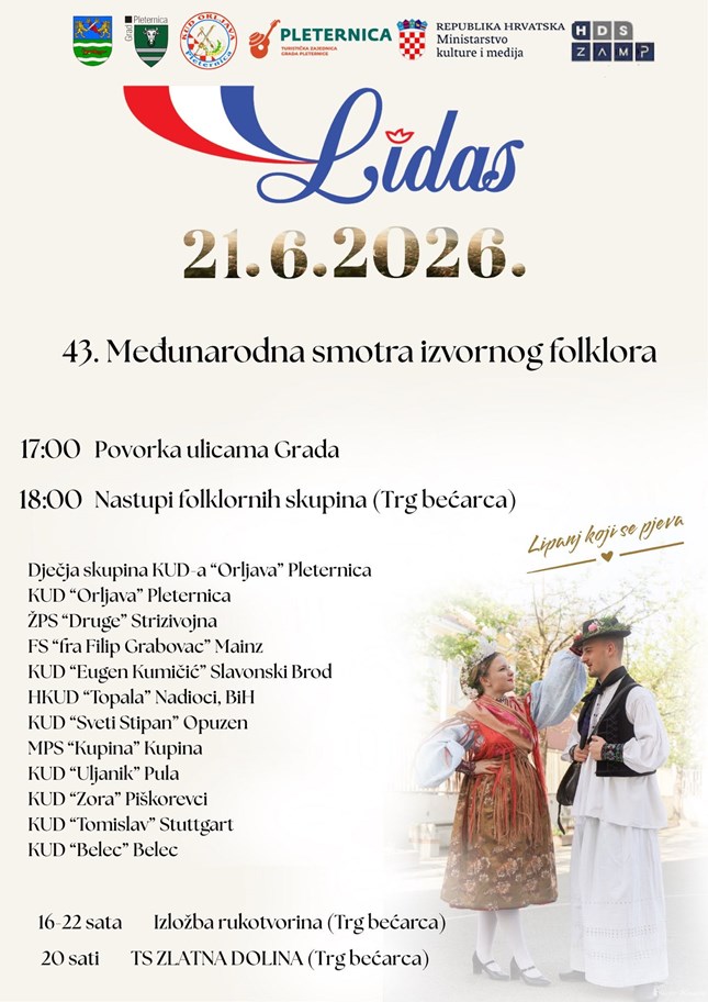 Smotra folklora Lidas 2026