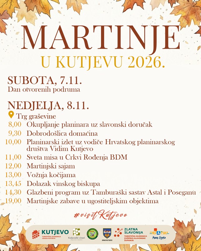 Martinje u Kutjevu 2026.