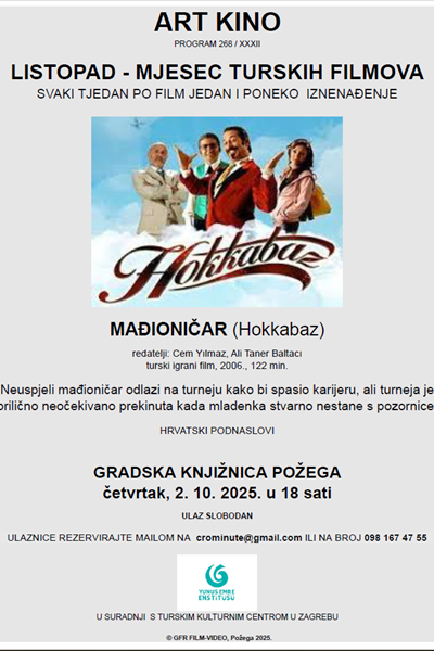 Art kino 2.10.2025.